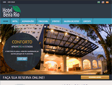 Tablet Screenshot of beirariopalacehotel.com.br